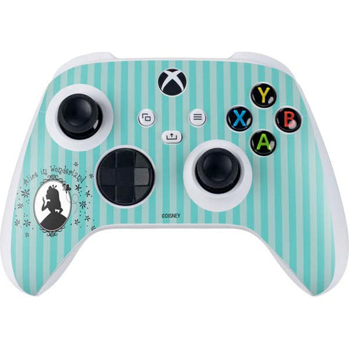 Disney Alice in Wonderland (animated) Silhouette in the Mirror Xbox Series S Controller Skin